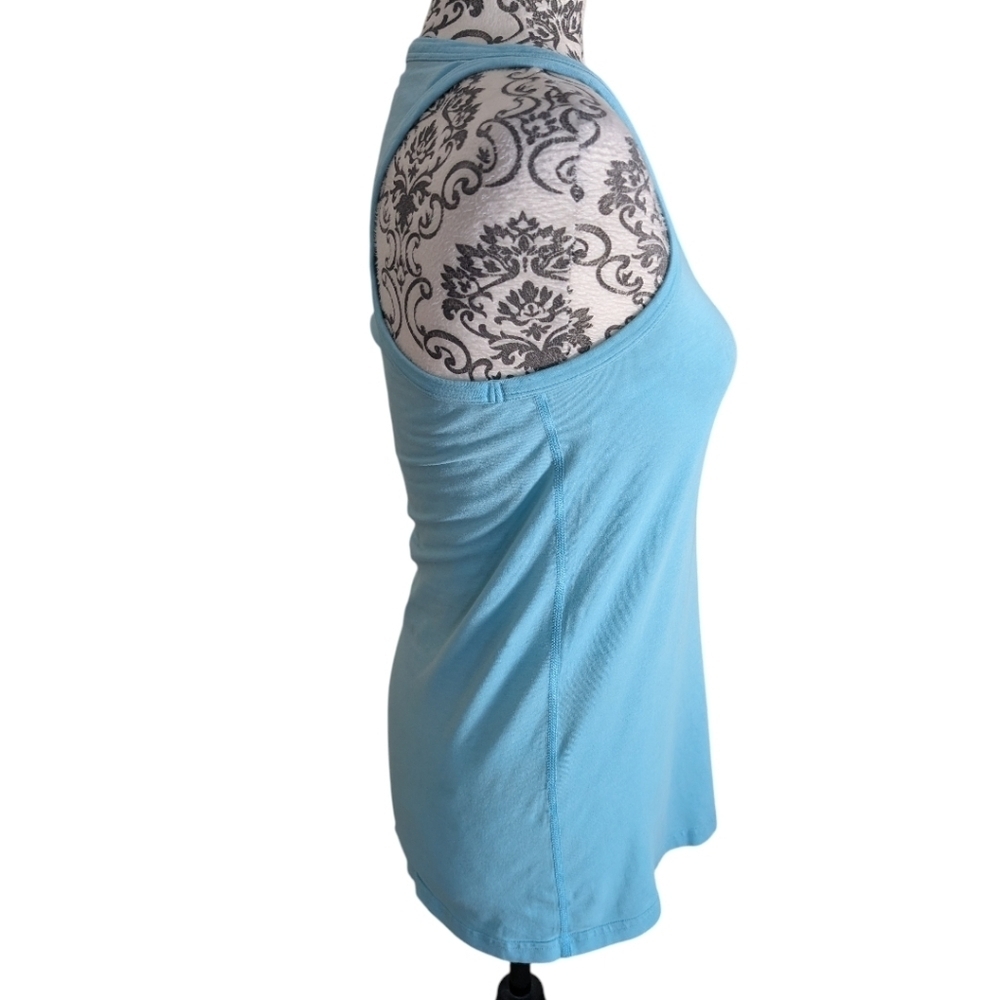 Lululemon Modern Racer Tank Women 8 Light Blue Racerback Athletic - Picture 4 of 6